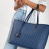 10001 TOTE MONOGRAM BLUE
