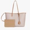 10001 TOTE MONOGRAM TAN