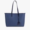10002 TOTE MONOGRAM BLUE