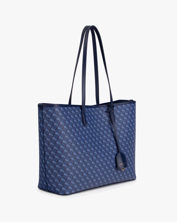 10005 TOTE MONOGRAM BLUE